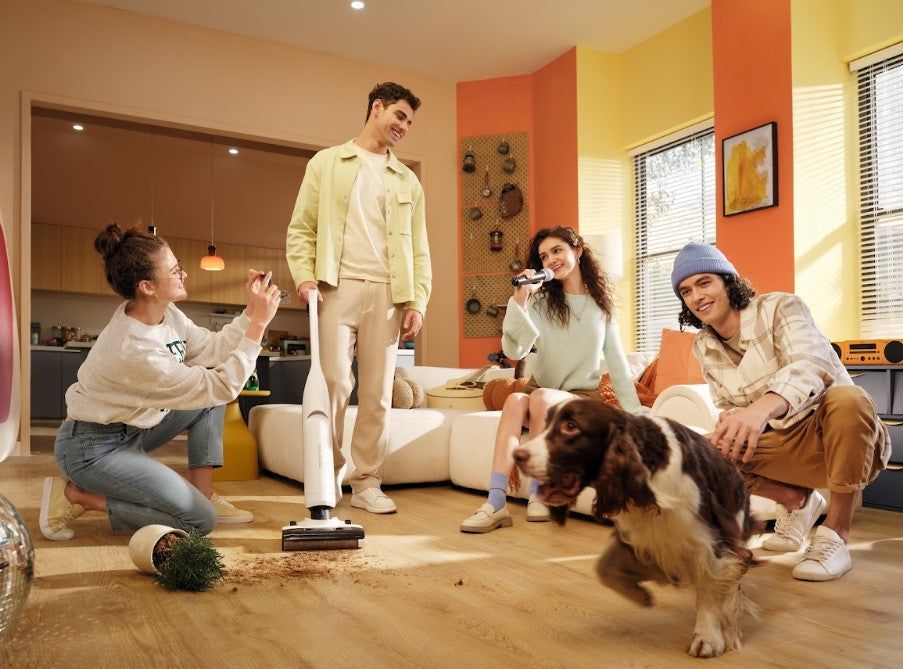 Thoải mái làm nhiều việc với sự tiện lợi của máy hút bụi