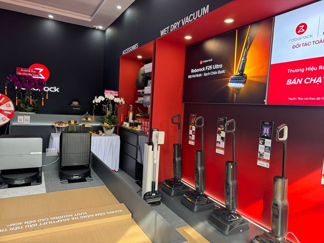 Có gì bên trong Roborock Flagship Store Vũng Tàu? Khám phá không gian trải nghiệm công nghệ làm sạch thế hệ mới