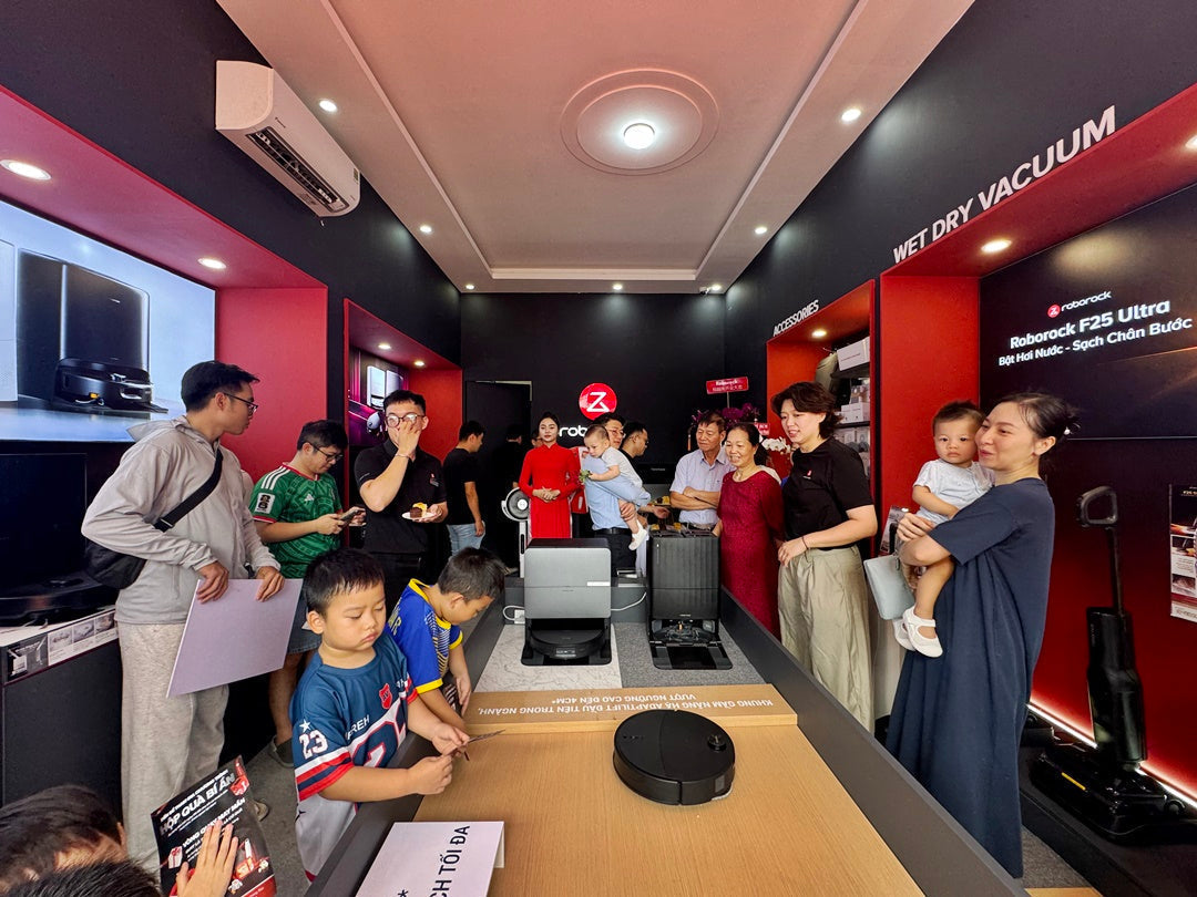 Roborock Flagship Store Vũng Tàu: Trải nghiệm để chọn đúng robot hút bụi cho ngôi nhà của bạn