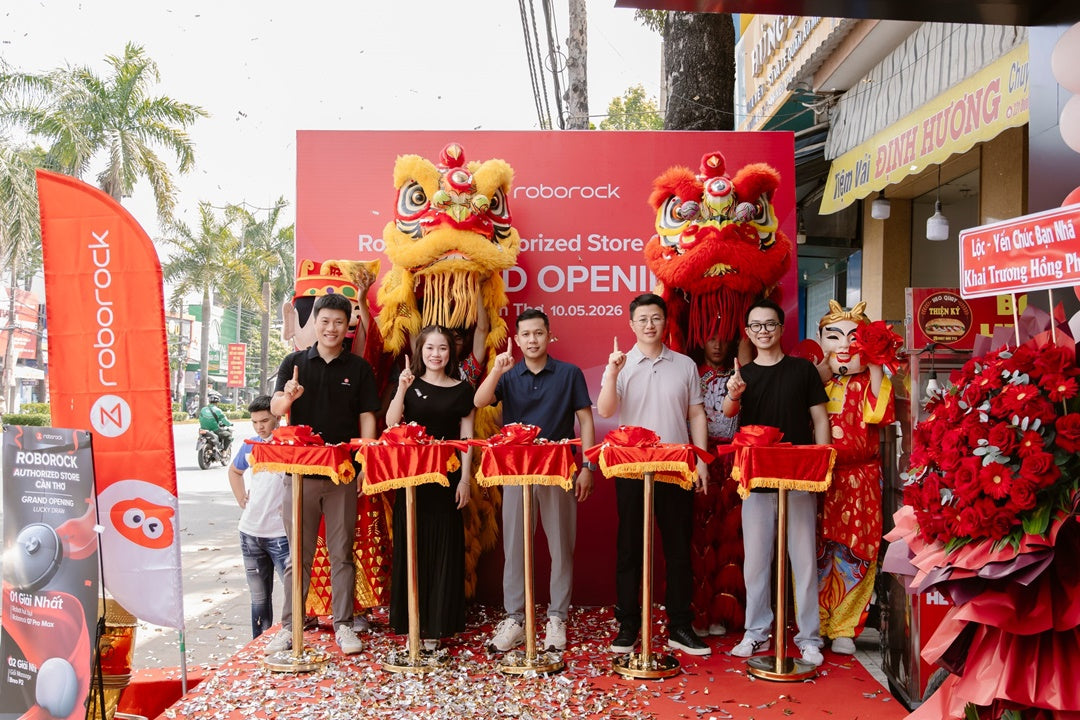Khai trương Roborock Authorized Store Cần Thơ: Mở rộng trải nghiệm làm sạch thông minh cho khách hàng miền Tây
