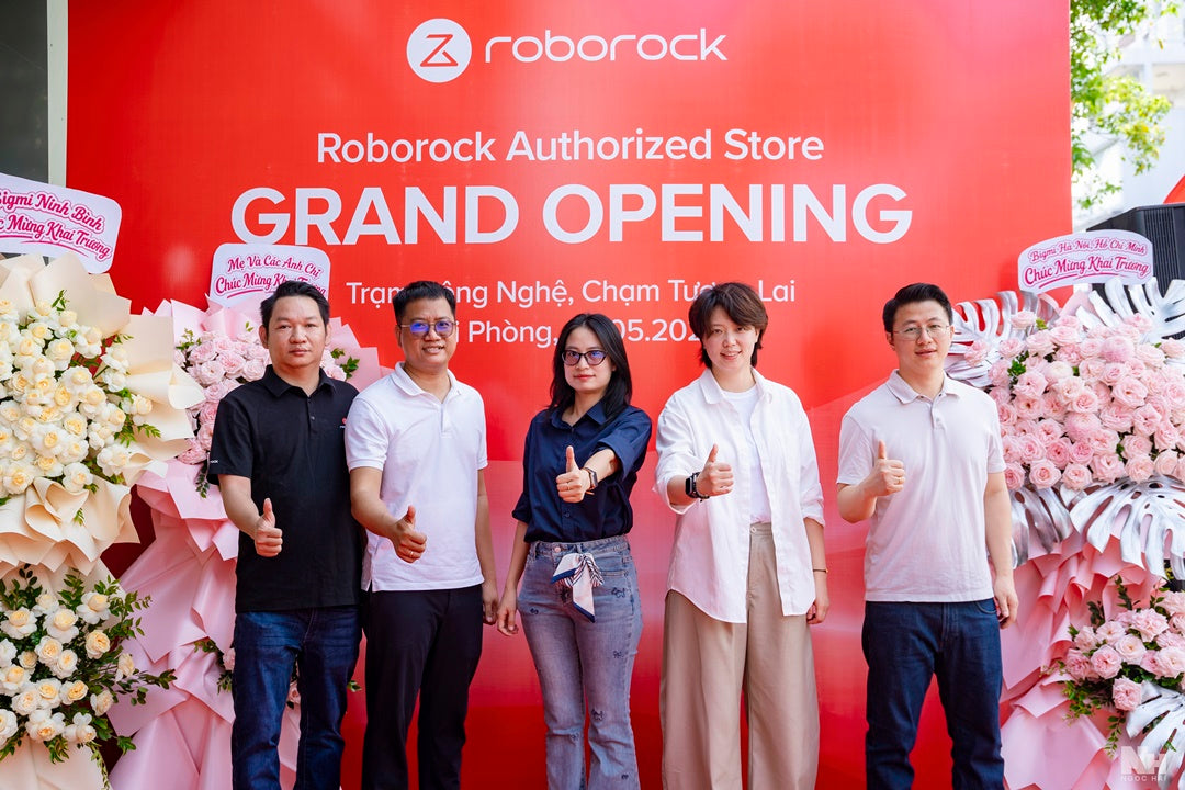 Khai trương Roborock Authorized Store Hải Phòng, Bigmi hợp tác chiến lược cùng O-Tech
