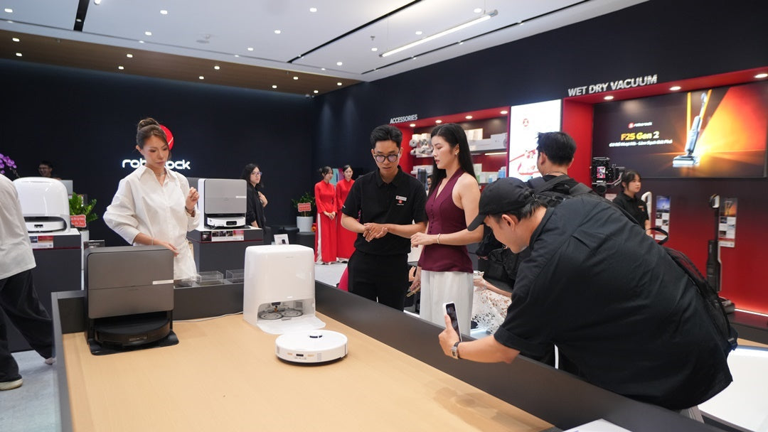 KOC nói gì sau khi trải nghiệm sản phẩm mới của Roborock tại Flagship Store Thiso Mall?