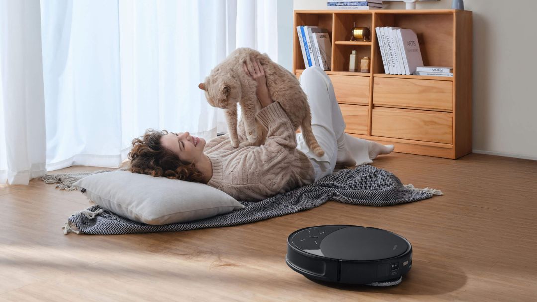 máy hút bụi lau nhà tự động