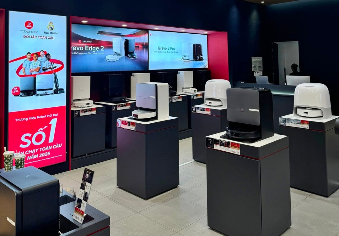 Roborock Flagship Store Thiso Mall – Showroom robot hút bụi chính hãng tại TP. Thủ Đức
