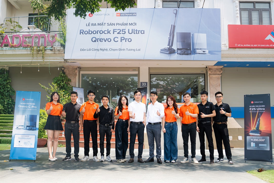 Roborock Qrevo C Pro & F25 Ultra “đổ bộ” tại hệ thống đại lý toàn quốc – Khách hàng nói gì sau trải nghiệm?