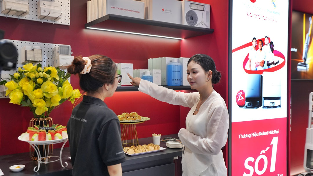 Những đặc quyền dành cho khách hàng Roborock Flagship Store tại Thiso Mall