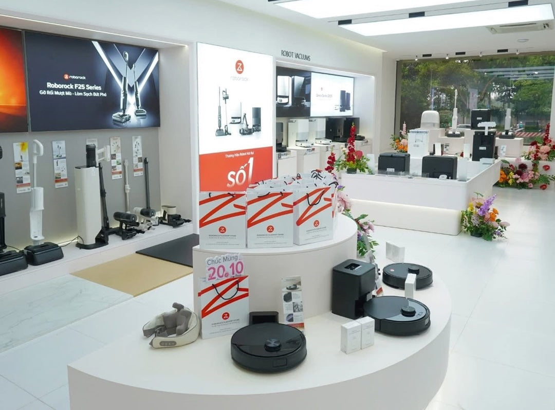 20/10 này, Roborock Flagship Store có gì đặc biệt? Hé lộ quà tặng và trải nghiệm dành cho nàng