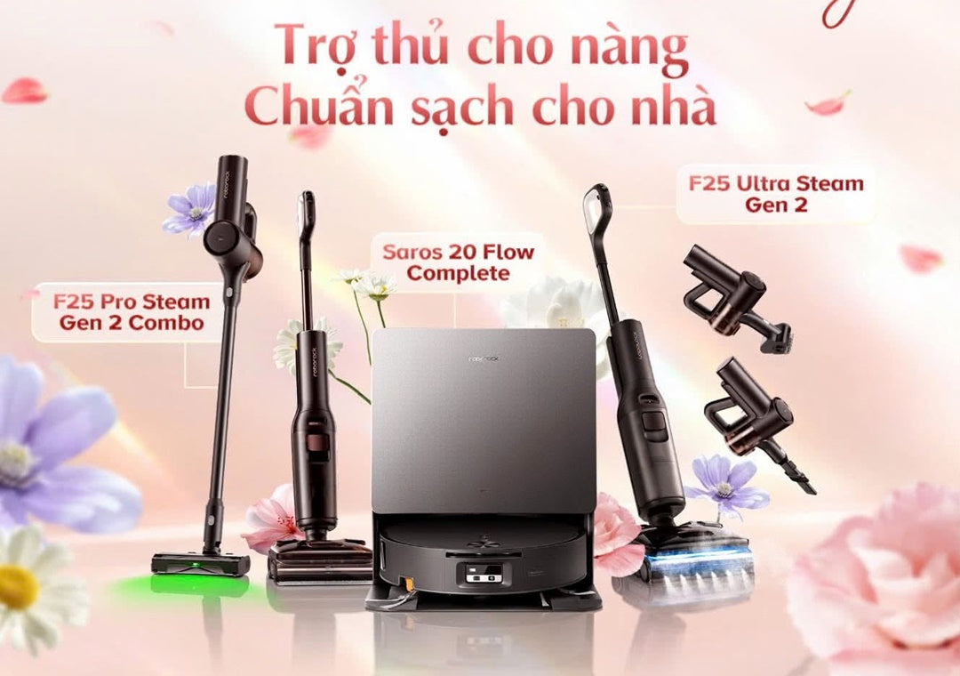 Roborock tổ chức workshop 20/10 tại Thiso Mall Sala: Trợ thủ cho nàng – Chuẩn sạch cho nhà