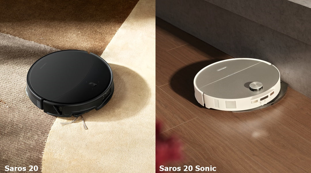 So sánh & đánh giá chi tiết Roborock Saros 20 vs Roborock Saros 20 Sonic