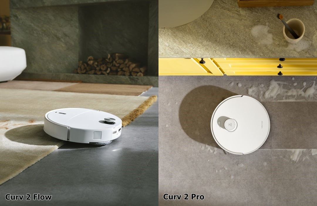 So sánh robot hút bụi lau nhà Qrevo Curv 2 Flow vs Qrevo Curv 2 Pro: Nên chọn phiên bản nào?