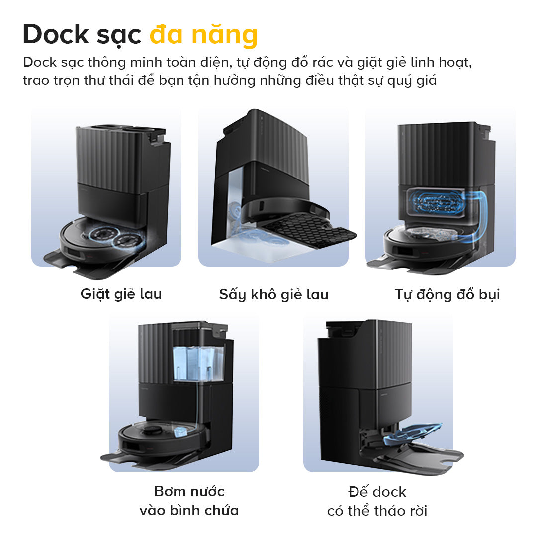 Robot hút bụi lau nhà Roborock QR 798 – Hàng Chính Hãng – BH 24 tháng Robot hút bụi lau nhà Roborock QR 798 – Hàng Chính Hãng – BH 24 tháng