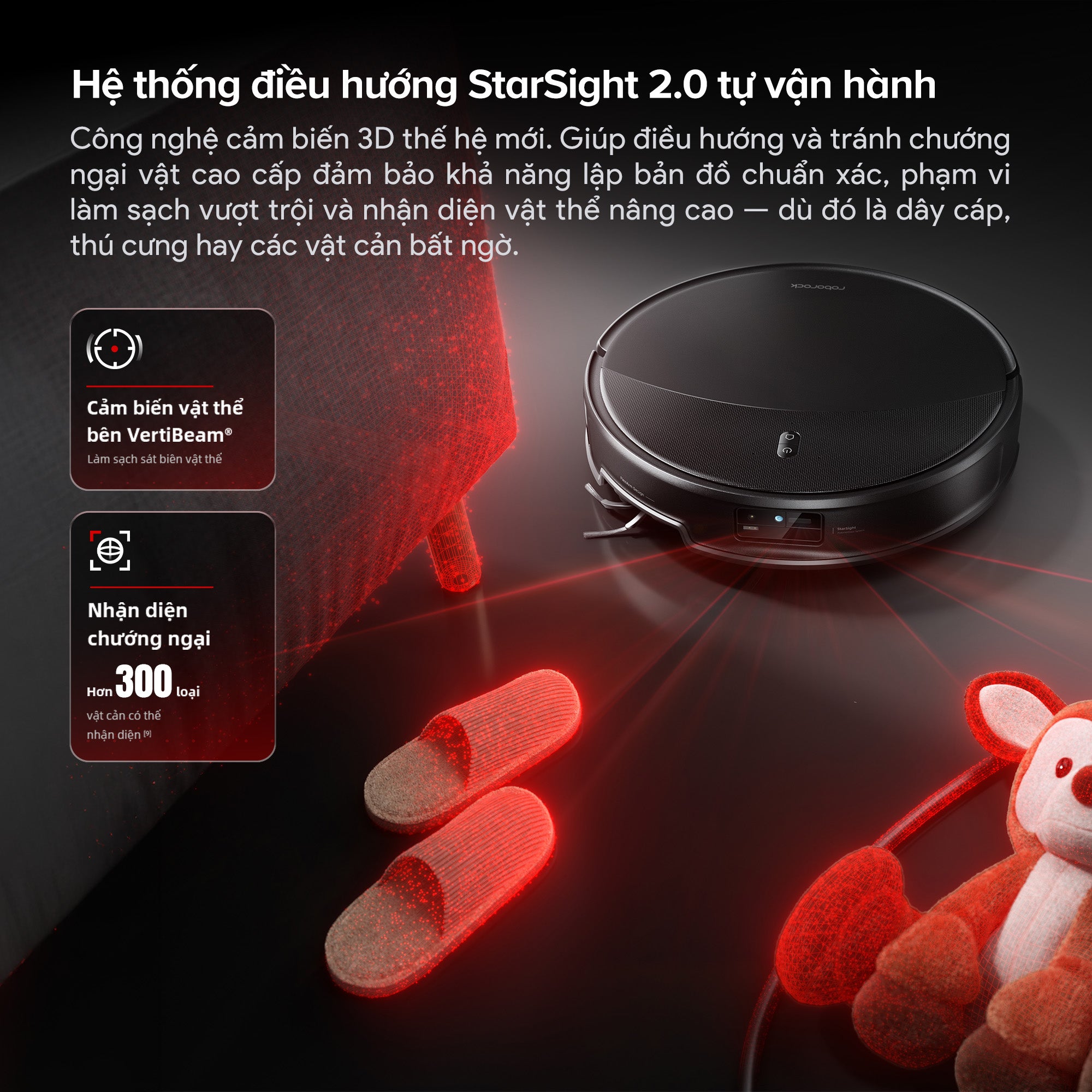 Roborock Saros 20 (Cấp xả nước tự động)